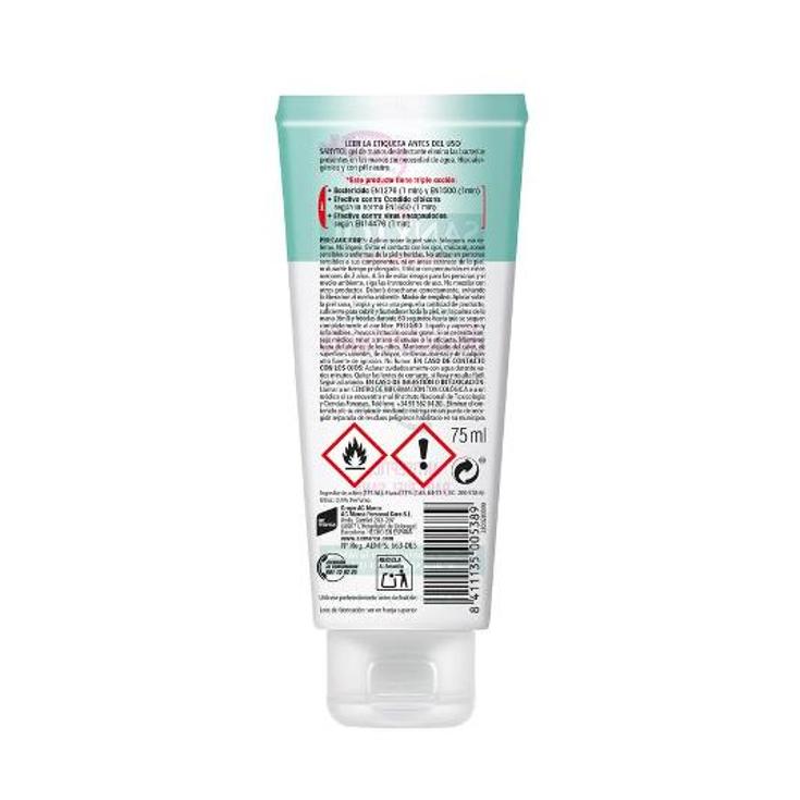 GEL DE MANOS HIGIENIZANTE TUBO SANYTOL TUBO 75 ML