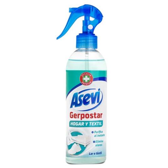 HIGIENIZANTE HOGAR Y TEXTIL ASEVI SPRAY 400 ML