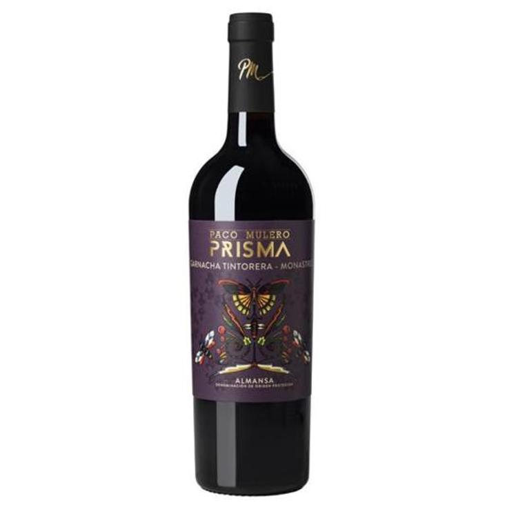 VINO TINTO ALMANSA GARNA. 14,5º PRISMA BTLLA 75 CL