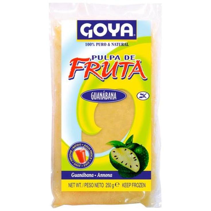 PULPA DE GUANABANA GOYA PQTE 250 GR