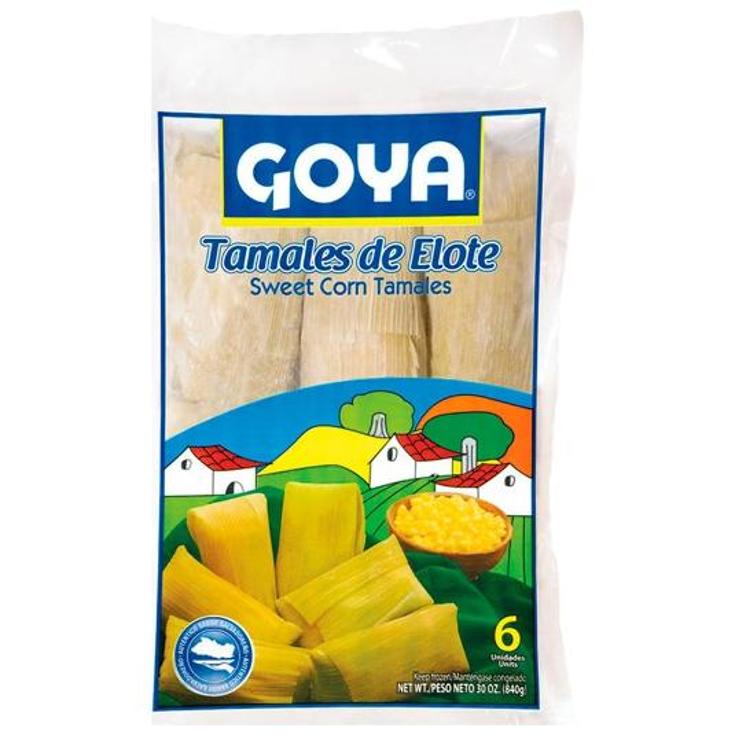 TAMALES DE ELOTE GOYA PQTE 840 GR