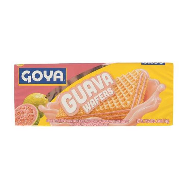 GALLETAS WAFER GUAYABA GOYA PQTE 140 GR