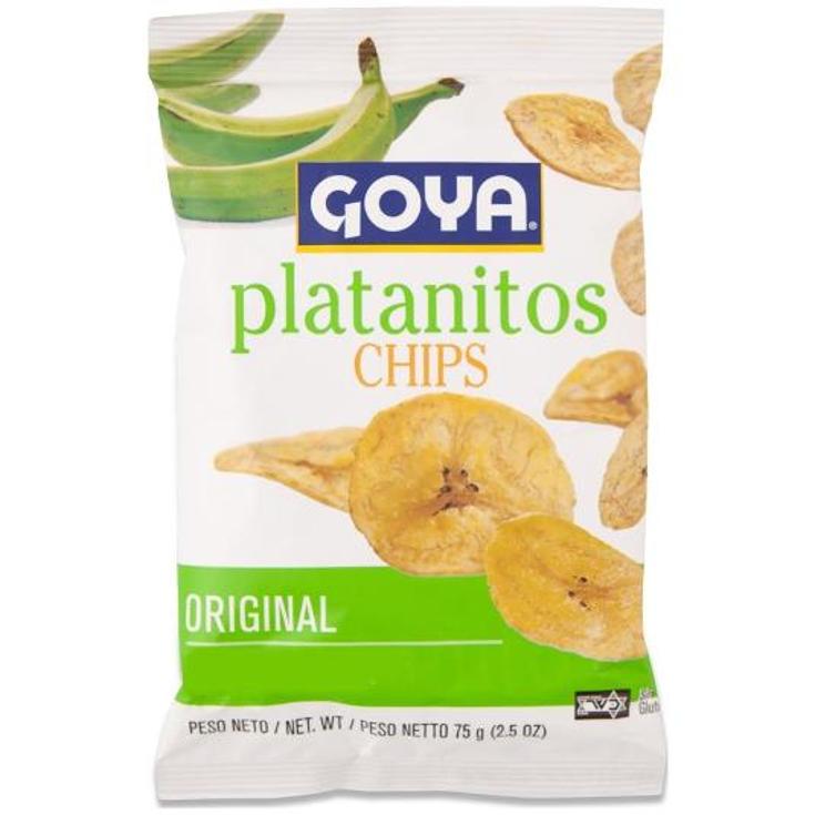 PLATANITOS C/SAL GOYA BOLSA 75 GR