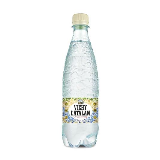 AGUA MINERAL C/GAS VICHY CATALAN PET 50 CL