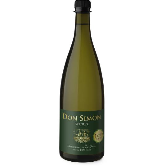 VINO BLANCO VERDEJO 12º PET DON SIMON BTLLA 1 LT