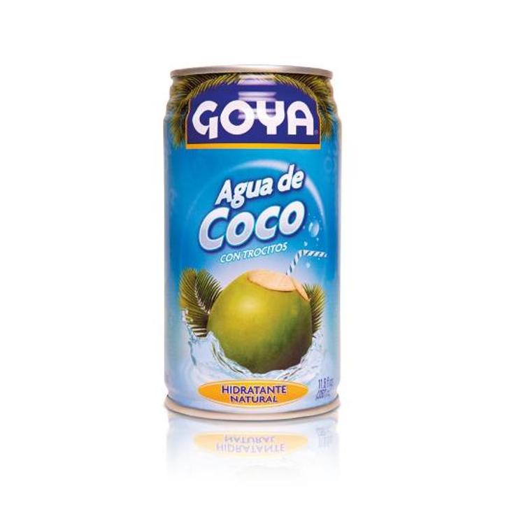 AGUA COCO CON TROZOS GOYA LATA 350 ML