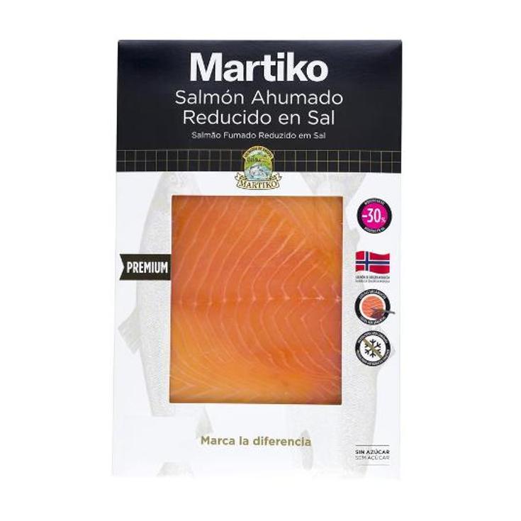 SALMON AHUMADO REDUCIDO EN SAL MARTIKO UNIDAD 80 GR