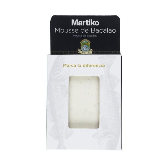 MOUSSE DE BACALAO MARTIKO UNIDAD 130 GR