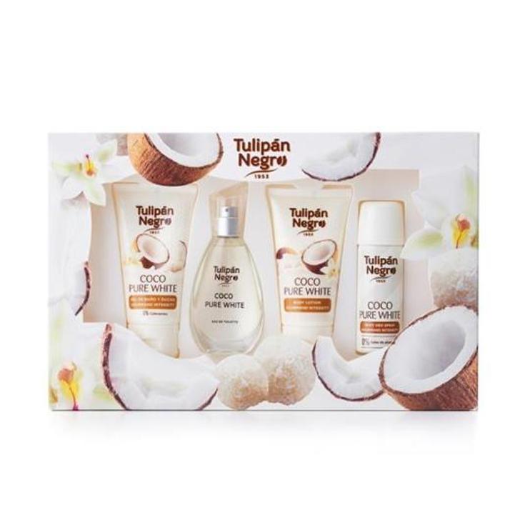 ESTUCHE COL.CHICA COCO PURE WH. TULIPAN NEGR ESTCHE 1 UD