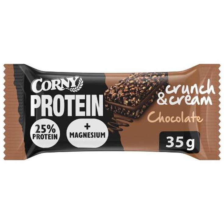 BARRITA PROTEIN CHOCO CORNY PQTE 35 GR