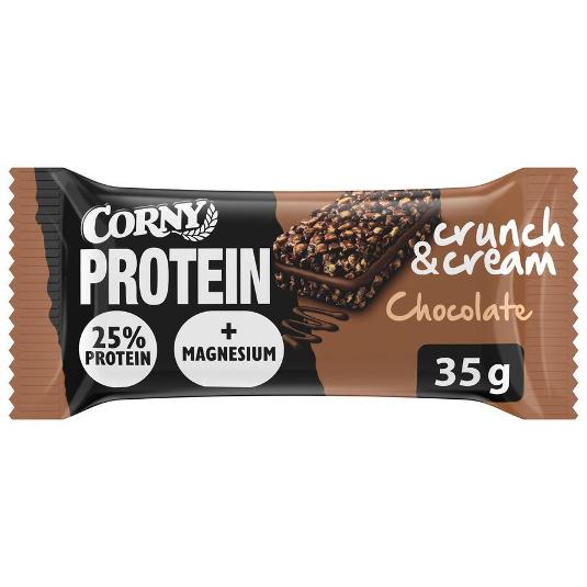 BARRITA PROTEIN CHOCO CORNY PQTE 35 GR