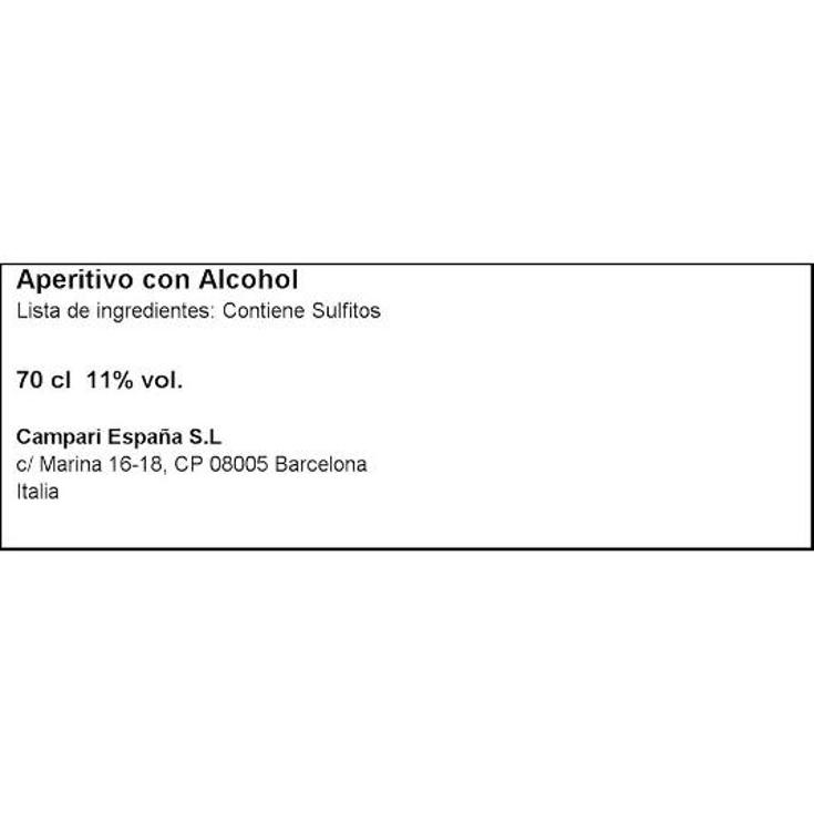APERITIVO CON ESPUMANTE 11º APEROL PACK 140 CL