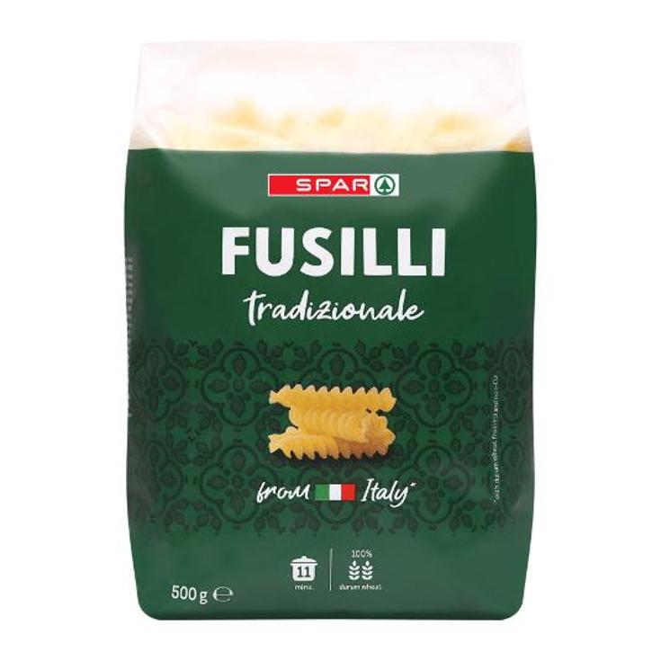 PASTA FUSILLI SPAR I. PQTE 500 GR
