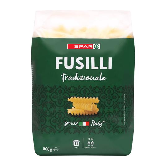 PASTA FUSILLI SPAR I. PQTE 500 GR