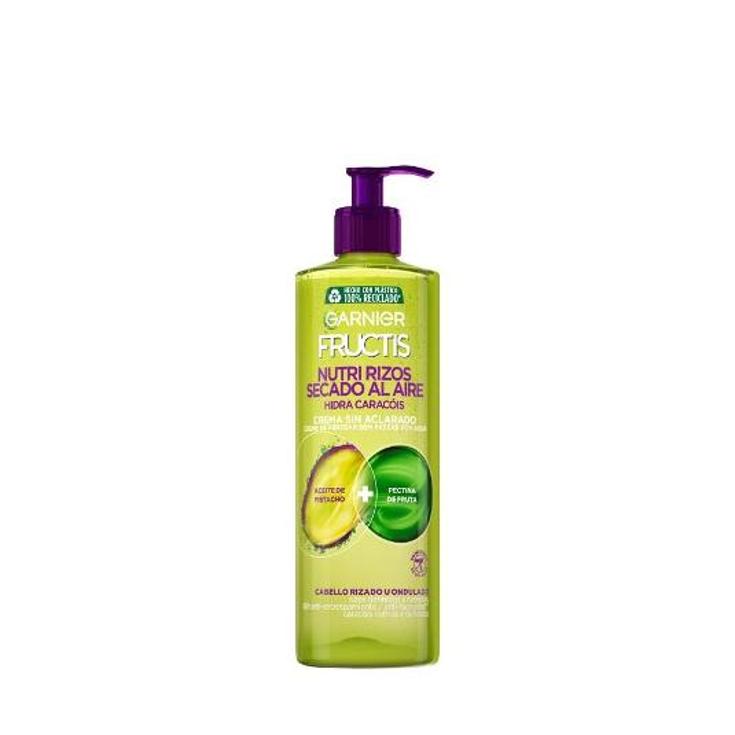 CREMA SIN ACALARADO NUTRI RIZOS FRUCTIS DOSIF 400 ML