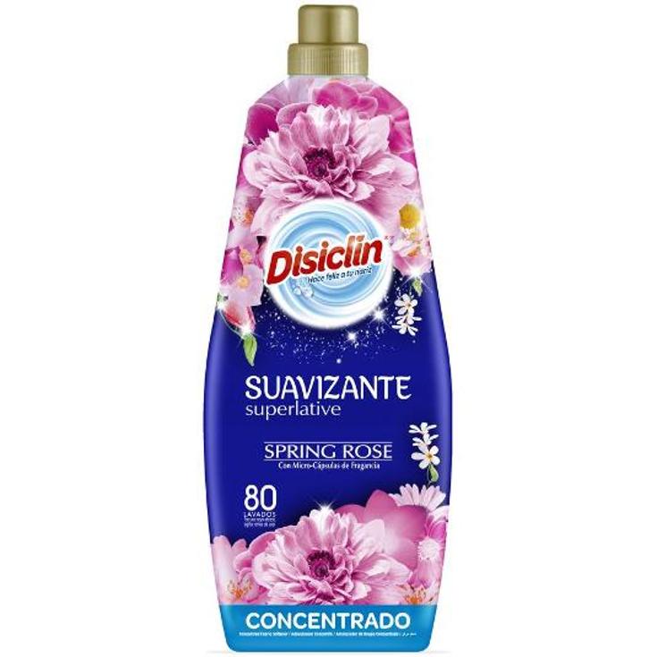 SUAVIZANTE CONC.SPRING ROSE DISICLIN BTLLA 80 LA