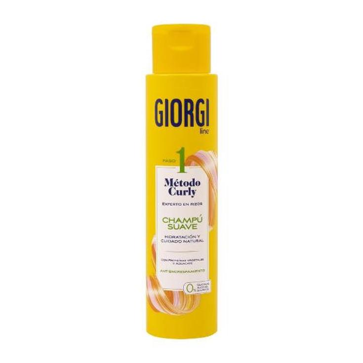 CHAMPU SUAVE METODO CURLY RIZOS GIORGI BTLLA 350 ML
