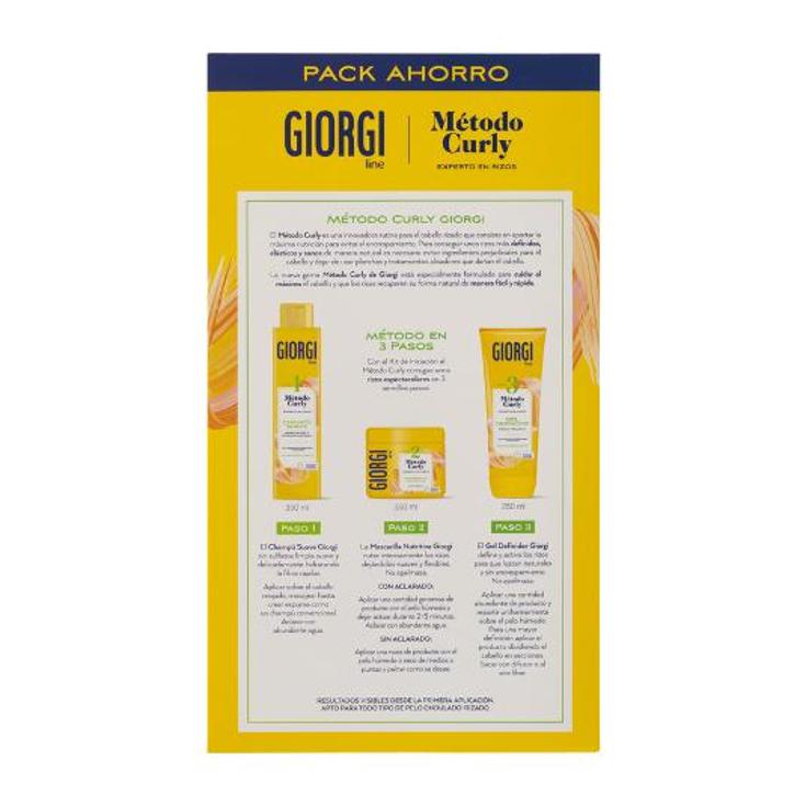 KIT INICIACION METODO CURLY GIORGI PACK 1 UD