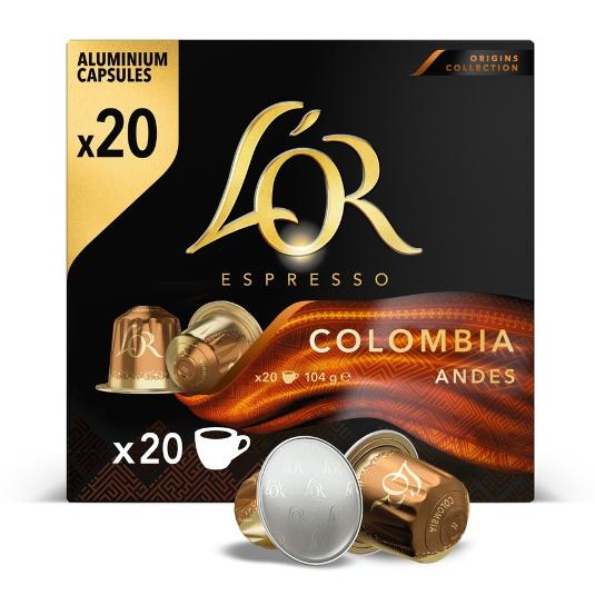 CAFE CAPSULAS (NESP)COLOMBIA LÓR ESTCHE 20 UD