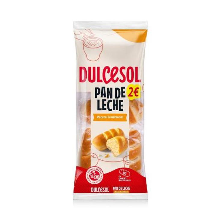 PAN DE LECHE 10UDS DULCESOL BOLSA 350 GR