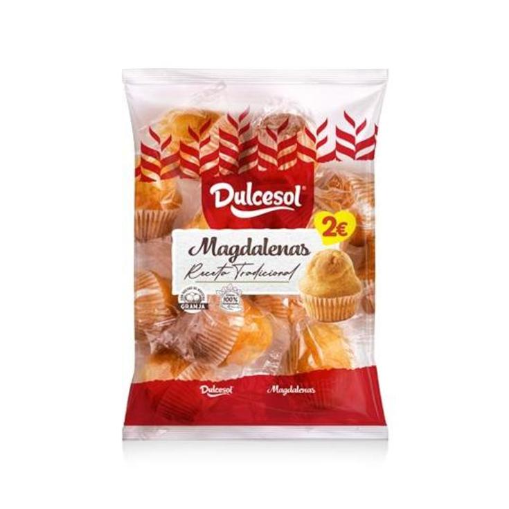 MAGDALENAS 10 UDS DULCESOL BOLSA 360 GR