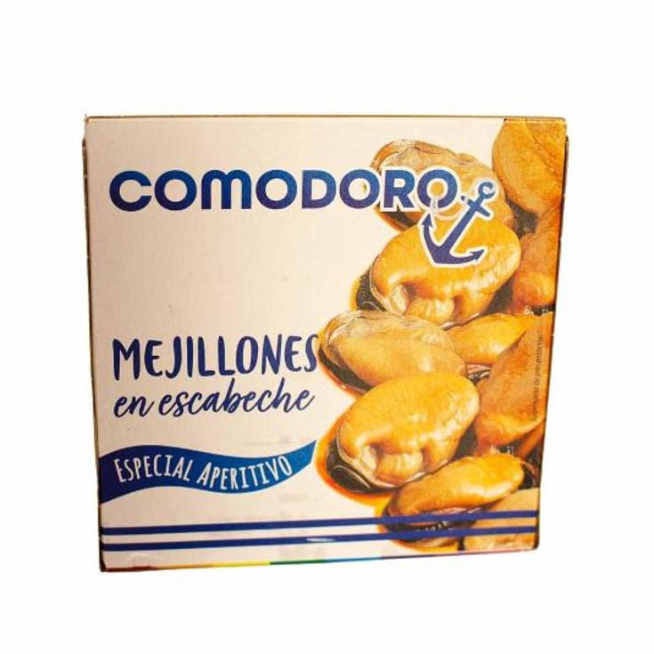 MEJILLONES ESCABECHE PEQUEÑOS COMODORO LATA 69 GR