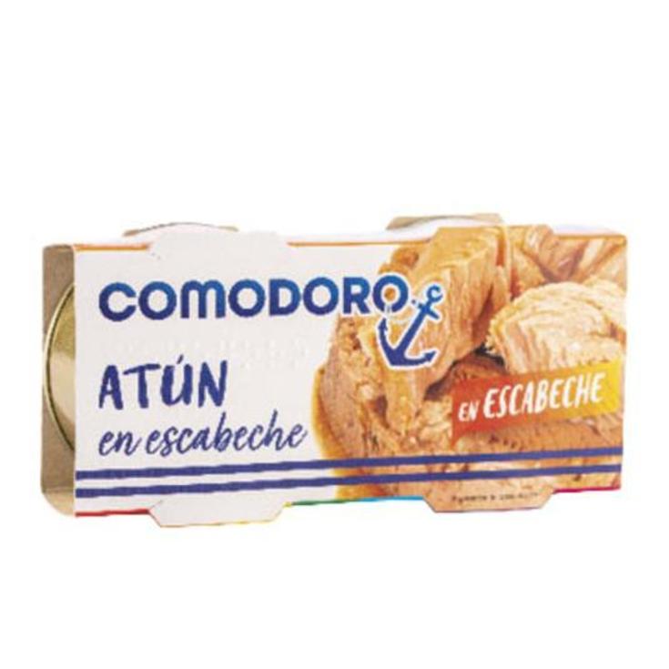 ATUN EN ESCABECHE 2X52 GR. COMODORO PACK 140 GR