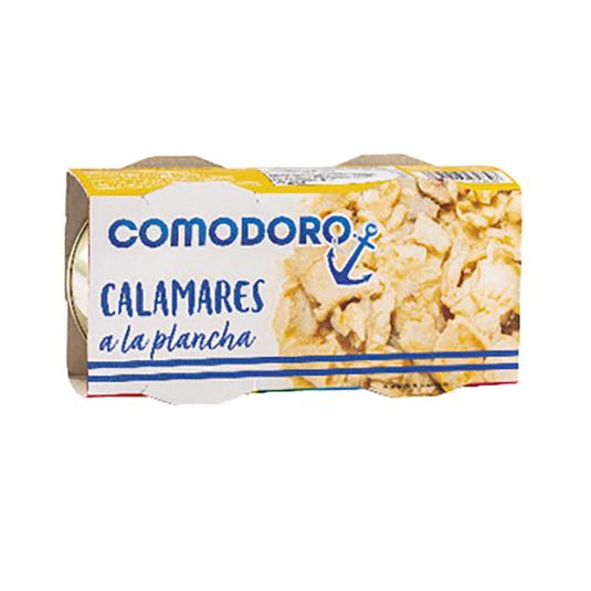 CALAMARES A LA PLANCHA 2X51 GR. COMODORO PACK 102 GR