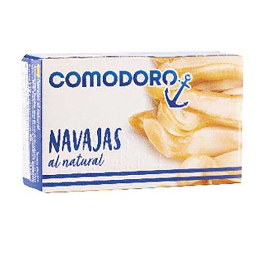 NAVAJAS AL NATURAL COMODORO LATA 60 GR