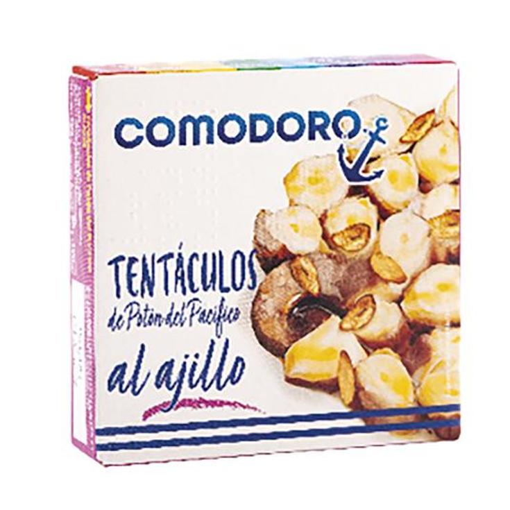 TENTACULOS POTON AL AJILLO COMODORO LATA 72 GR