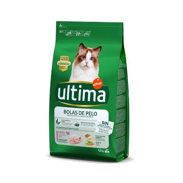 COMIDA GATO CONTROL BOLAS PELO ULTIMA SACO 1500 GR