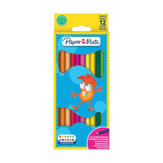 LAPICES DE COLORES 12 UD PAPER MATE PACK 12 UD