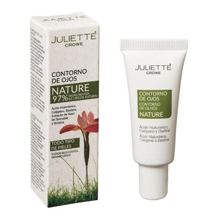 CONTORNO DE OJOS BIO 95/97%NAT. JULIET.CROWE TUBO 15 ML