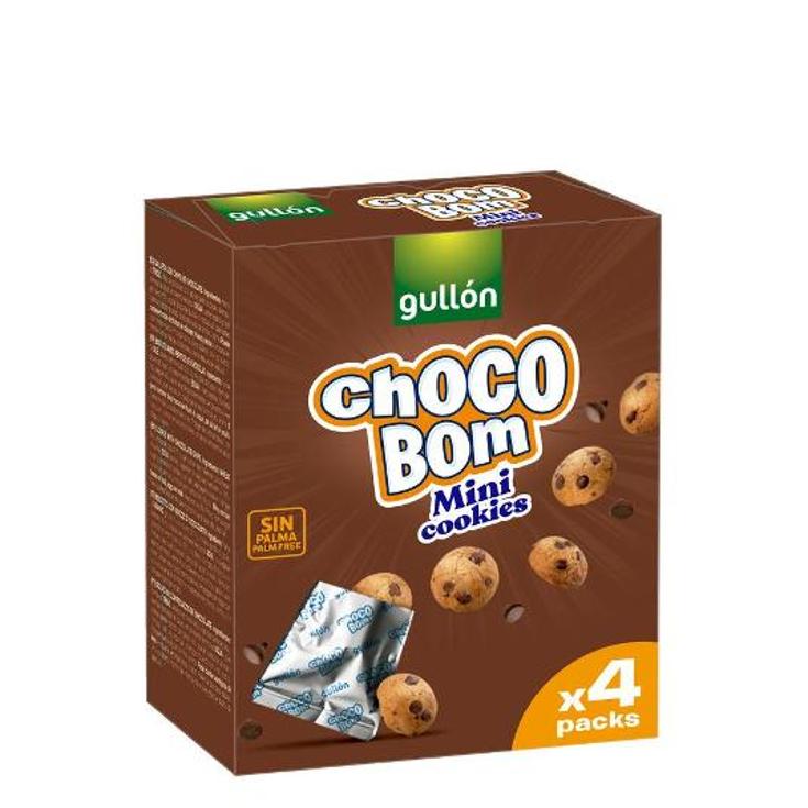 GALLETAS CHOCOBOM MINI 4X40 GULLON CAJA 160 GR