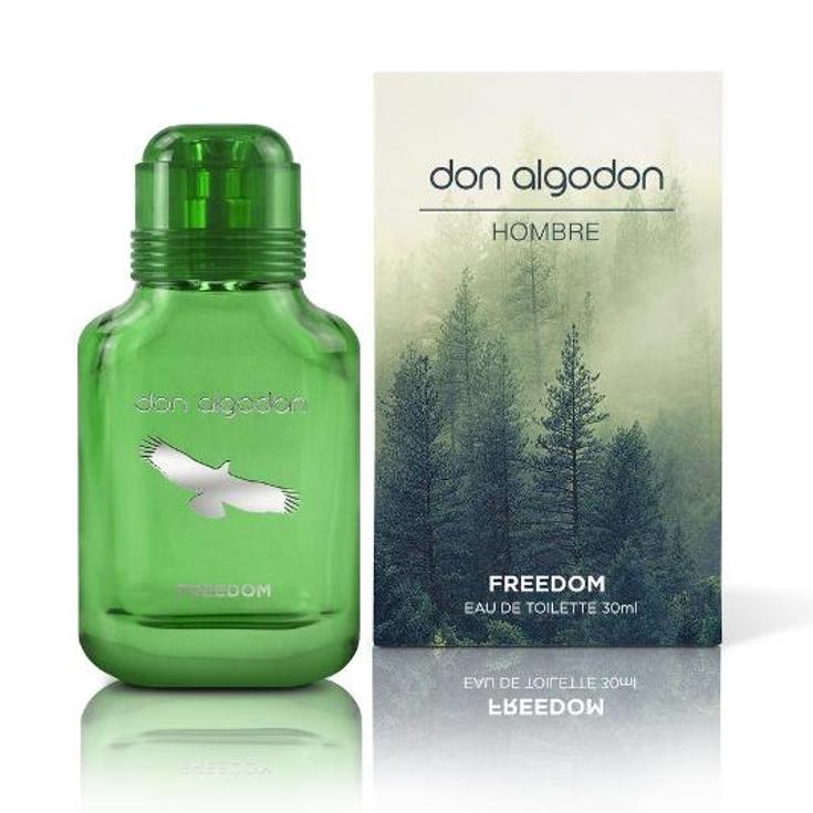 EDT HOMBRE FREEDOM GREEN DON ALGODON BTLLA 30 ML