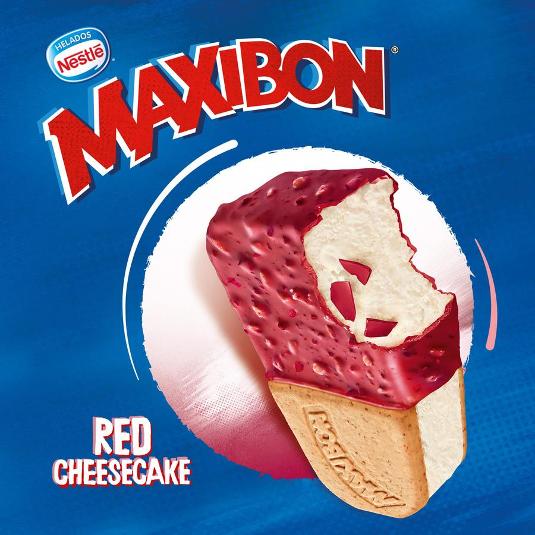HELADO MAXIBON CHEESECAKE UNIDAD 140 ML
