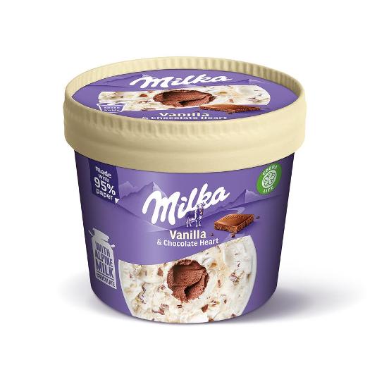 HELADO TARRINA MILKA CUP UNIDAD 145 ML