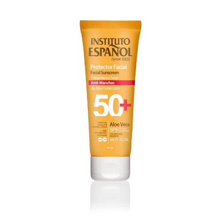 PROT.FACIAL ANTIMANCHAS SPF50+ INST.ESPAÑOL TUBO 75 ML