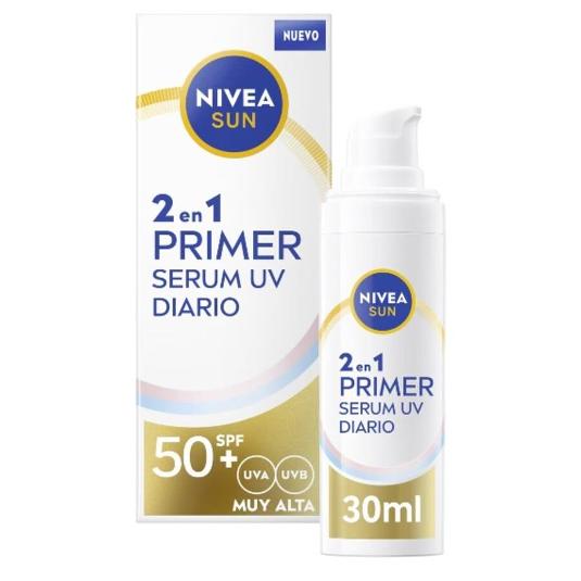 SERUM DIARIO 2 EN 1 SPF50+ NIVEA TUBO 30 ML