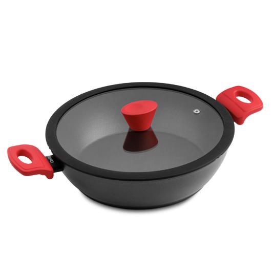 CACEROLA BAJA 28 CM CON TAPA CASTEY UNIDAD 1 UD