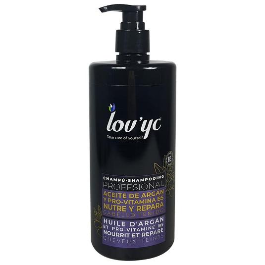 CHAMPÚ CABELLO TEÑIDO AC.ARGAN LOVYC BTLLA 750 ML