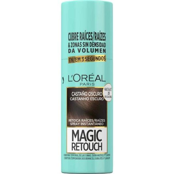 SPRAY RETOCA-RAICES CASTAÑO OSC LOREAL SPRAY 75 ML