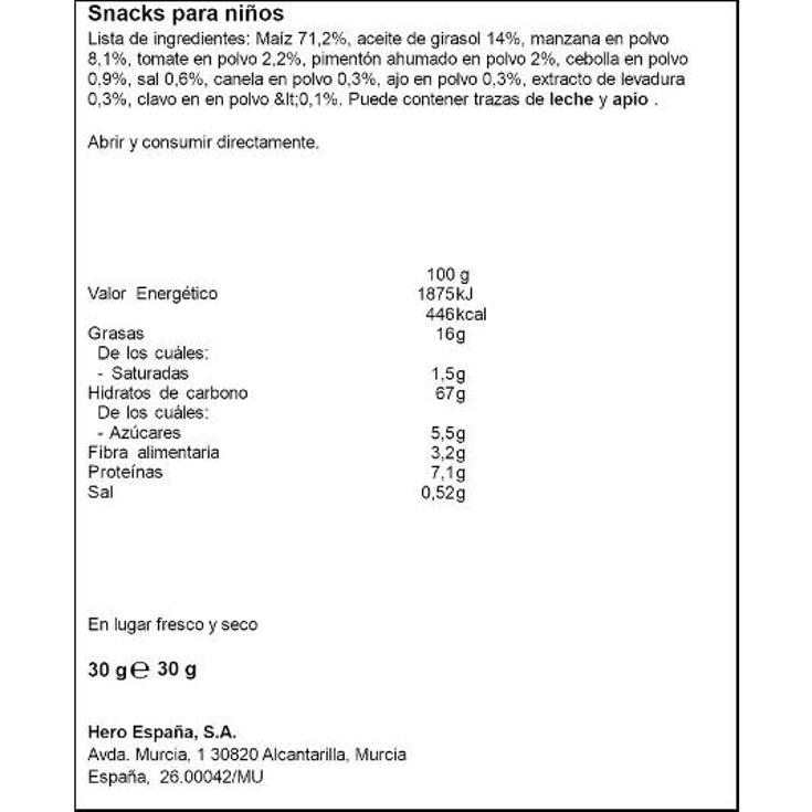 SNACK NIÑOS CROCS PUFFS-BBQ GOODIES BOLSA 30 GR
