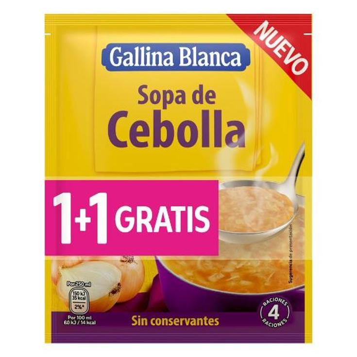 SOPA CEBOLLA (PACK 1+1) G.BLANCA PACK 96 GR