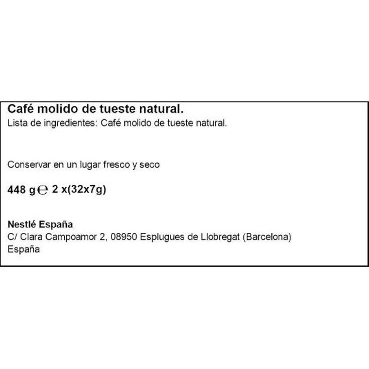 CAPSULAS CAFE ESP.INTENSO 2X32U DOLCE GUSTO CAJA 64 UD