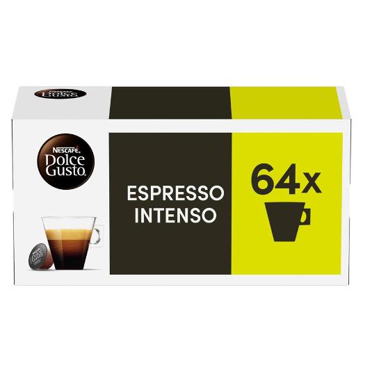 CAPSULAS CAFE ESP.INTENSO 2X32U DOLCE GUSTO CAJA 64 UD