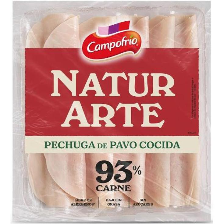 PECHUGA PAVO COCIDA NATURARTE SOBRE 105 GR