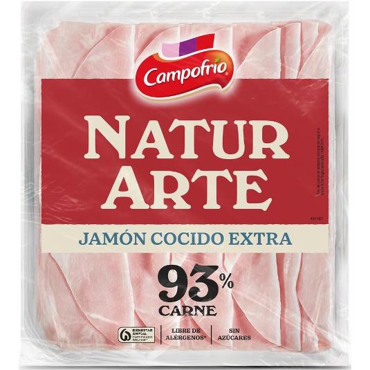 JAMON COCIDO EXTRA NATURARTE SOBRE 120 GR