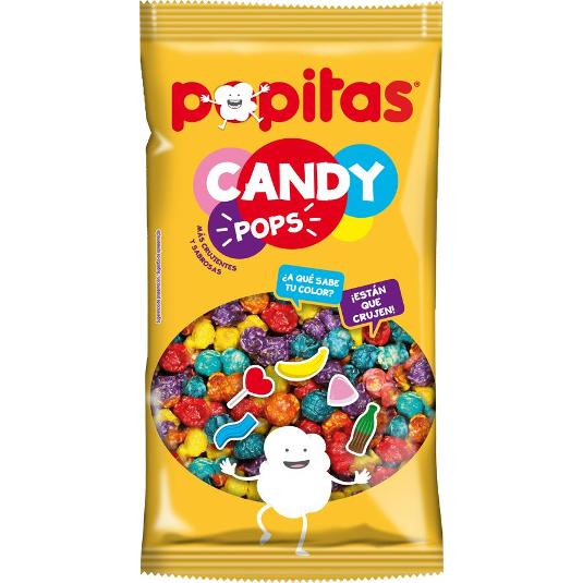 POPITAS CANDY POPS CRUJIENTES BOLSA 100 GR