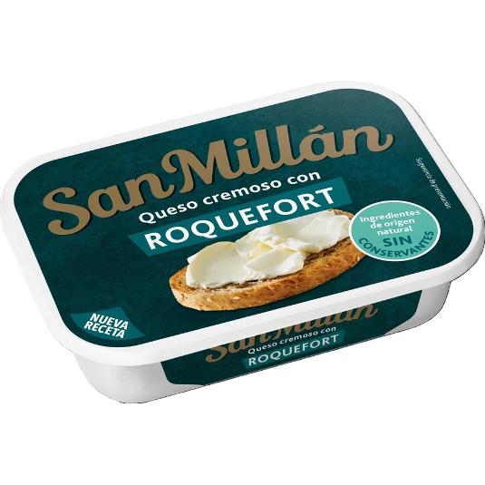 QUESO CREMA UNTAR ROQUEFORT SAN MILLAN TRRNA 125 GR